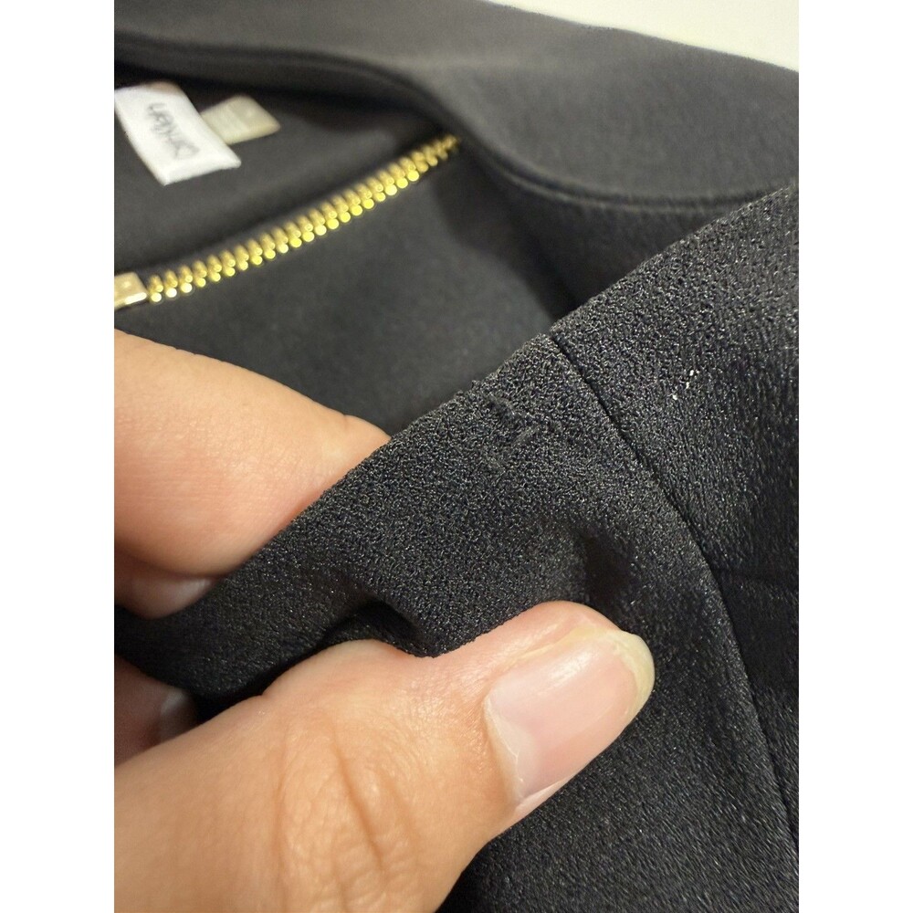 NWT Calvin Klein Woman’s Sleeveless Sheath Black Dress, Size 4 - Picture 7 of 9